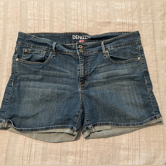 Denizen Levi’s Denim Jean Shorts Sz 18 - Picture 1 of 4